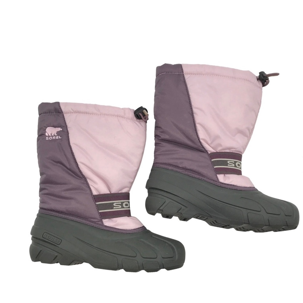 Sorel Color Block Youth Winter Boots Size 6